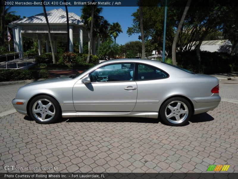  2002 CLK 430 Coupe Brilliant Silver Metallic