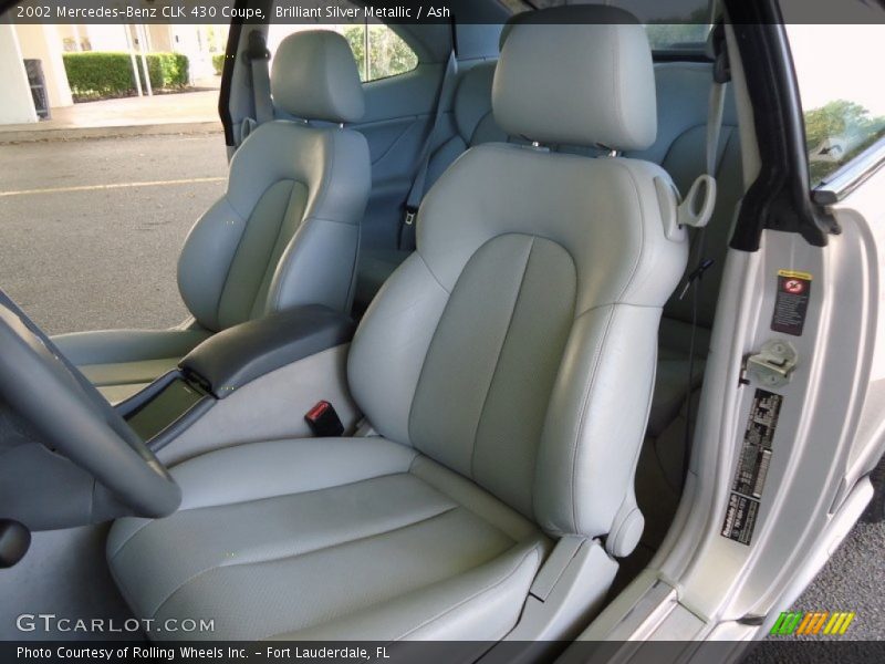 Front Seat of 2002 CLK 430 Coupe