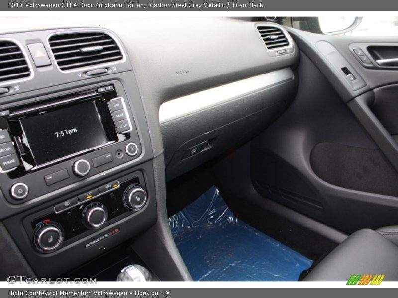 Carbon Steel Gray Metallic / Titan Black 2013 Volkswagen GTI 4 Door Autobahn Edition