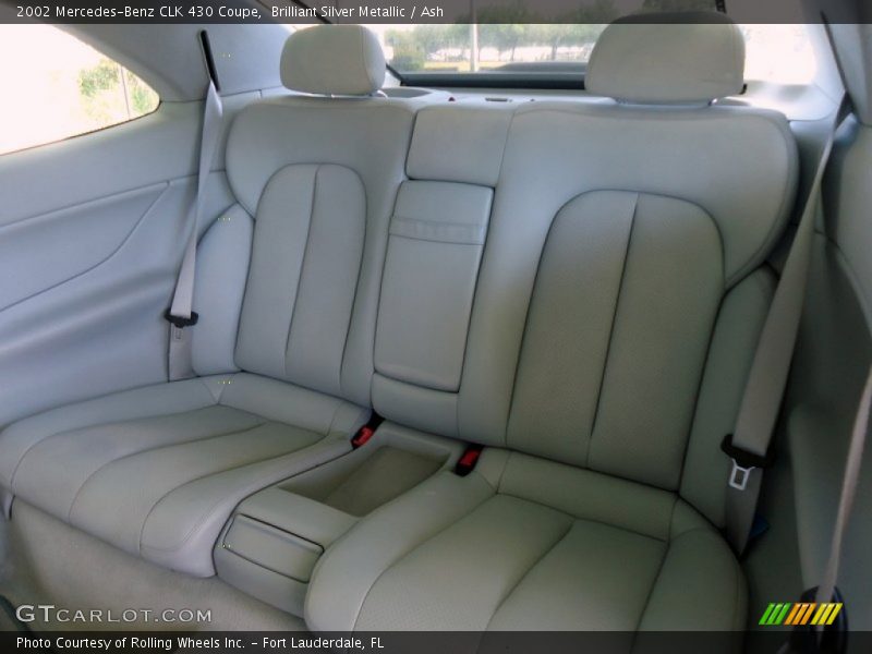 Rear Seat of 2002 CLK 430 Coupe