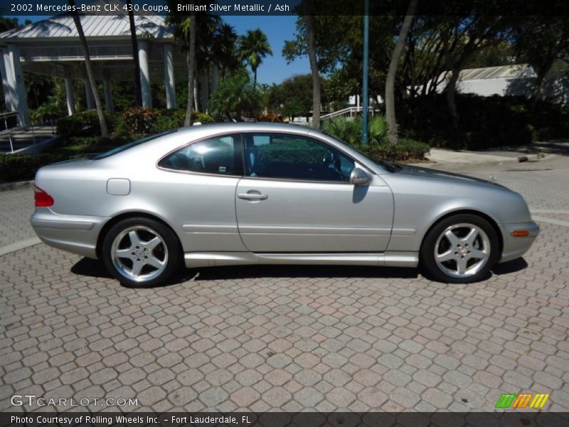  2002 CLK 430 Coupe Brilliant Silver Metallic