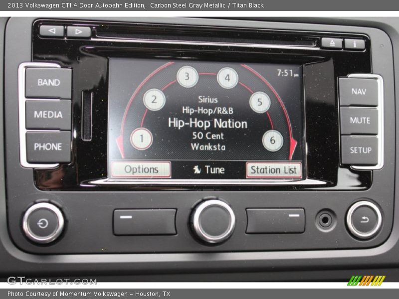 Controls of 2013 GTI 4 Door Autobahn Edition