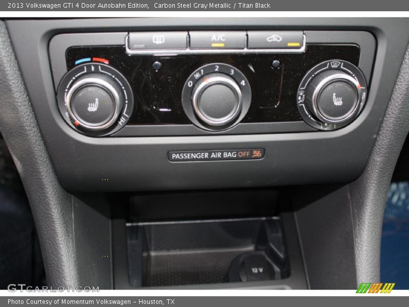 Controls of 2013 GTI 4 Door Autobahn Edition