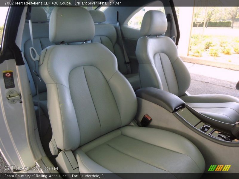 Front Seat of 2002 CLK 430 Coupe