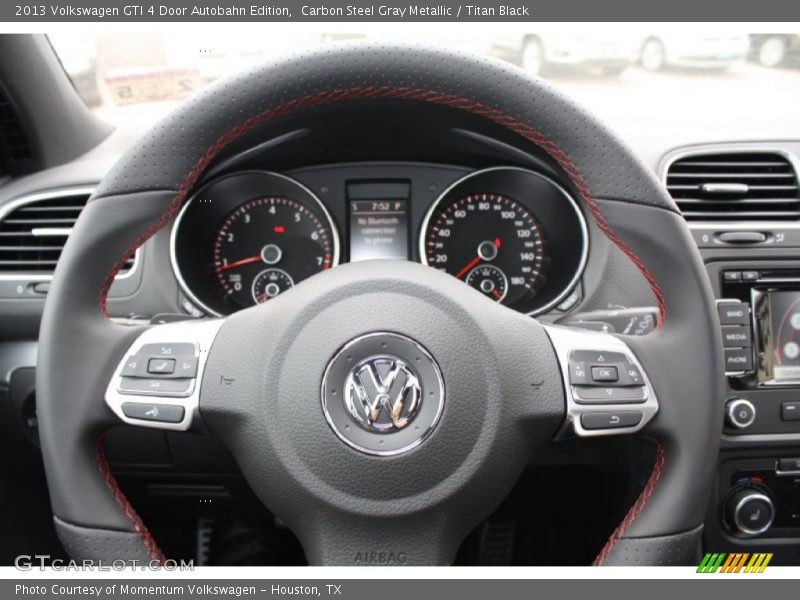  2013 GTI 4 Door Autobahn Edition Steering Wheel