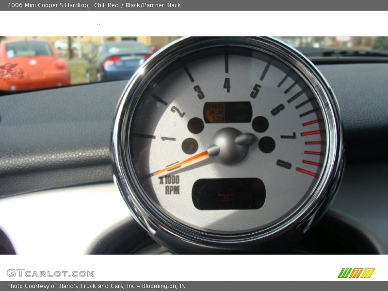 Chili Red / Black/Panther Black 2006 Mini Cooper S Hardtop