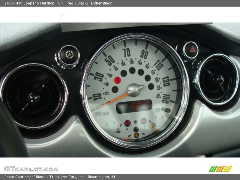 Chili Red / Black/Panther Black 2006 Mini Cooper S Hardtop