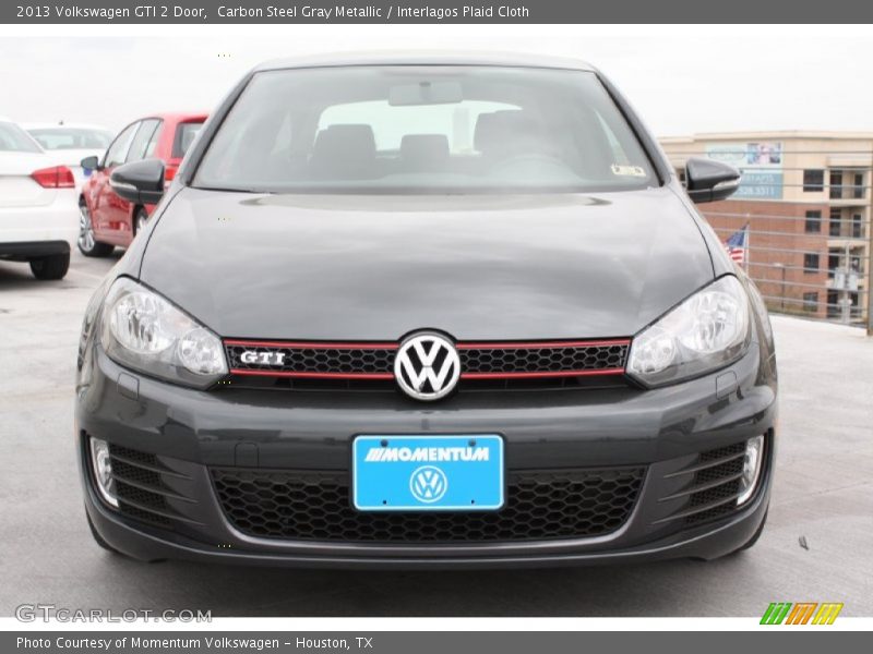 Carbon Steel Gray Metallic / Interlagos Plaid Cloth 2013 Volkswagen GTI 2 Door