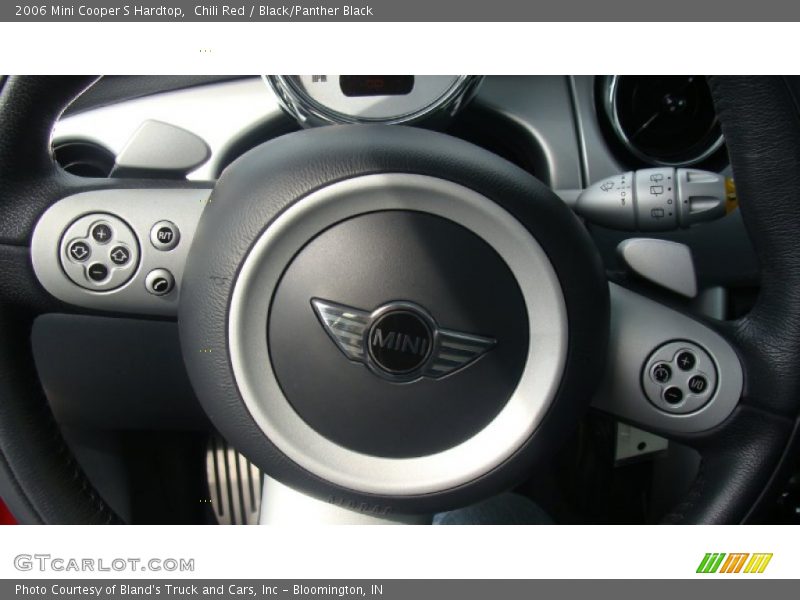 Chili Red / Black/Panther Black 2006 Mini Cooper S Hardtop