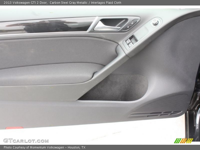 Carbon Steel Gray Metallic / Interlagos Plaid Cloth 2013 Volkswagen GTI 2 Door