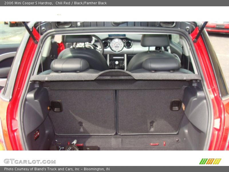 Chili Red / Black/Panther Black 2006 Mini Cooper S Hardtop