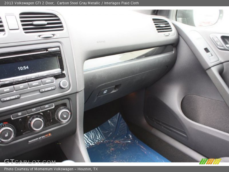 Carbon Steel Gray Metallic / Interlagos Plaid Cloth 2013 Volkswagen GTI 2 Door