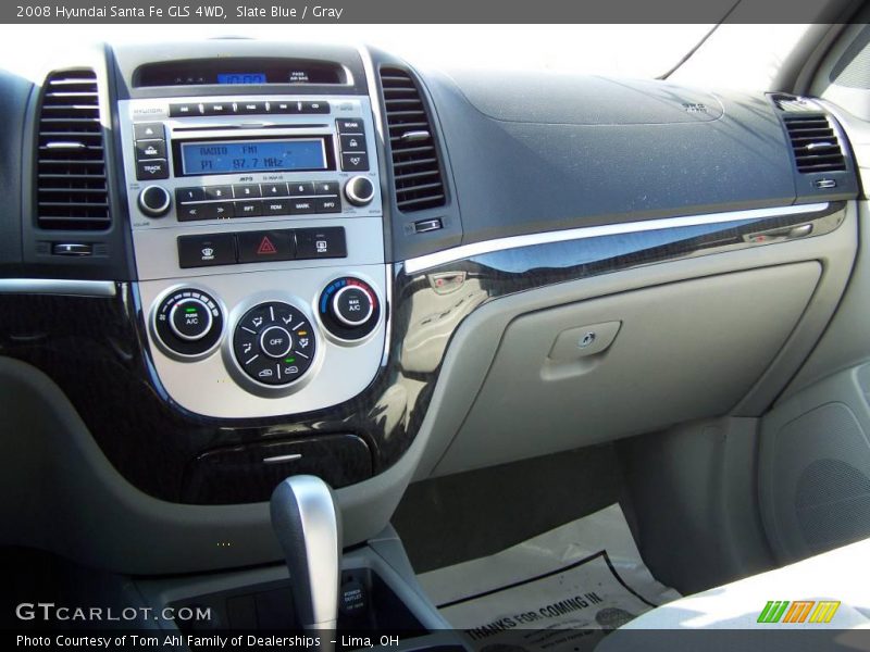 Slate Blue / Gray 2008 Hyundai Santa Fe GLS 4WD