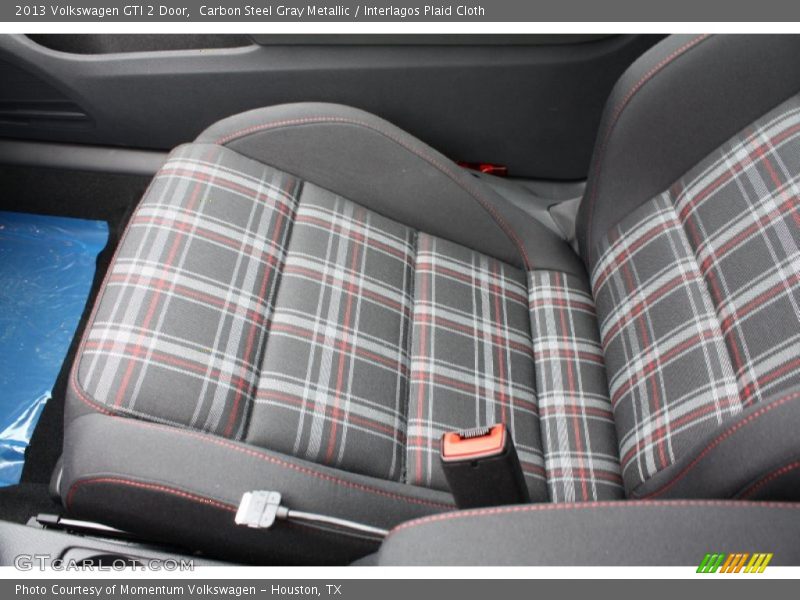 Carbon Steel Gray Metallic / Interlagos Plaid Cloth 2013 Volkswagen GTI 2 Door