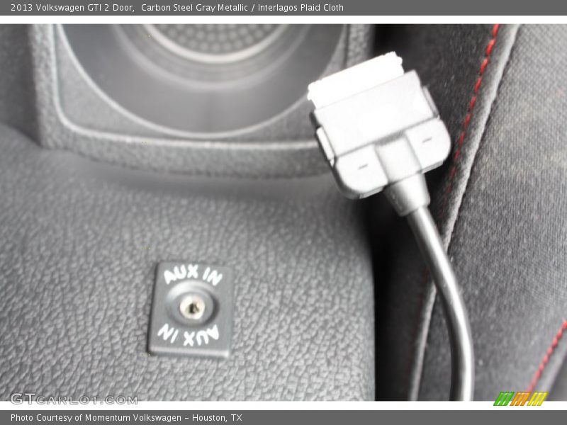 Carbon Steel Gray Metallic / Interlagos Plaid Cloth 2013 Volkswagen GTI 2 Door