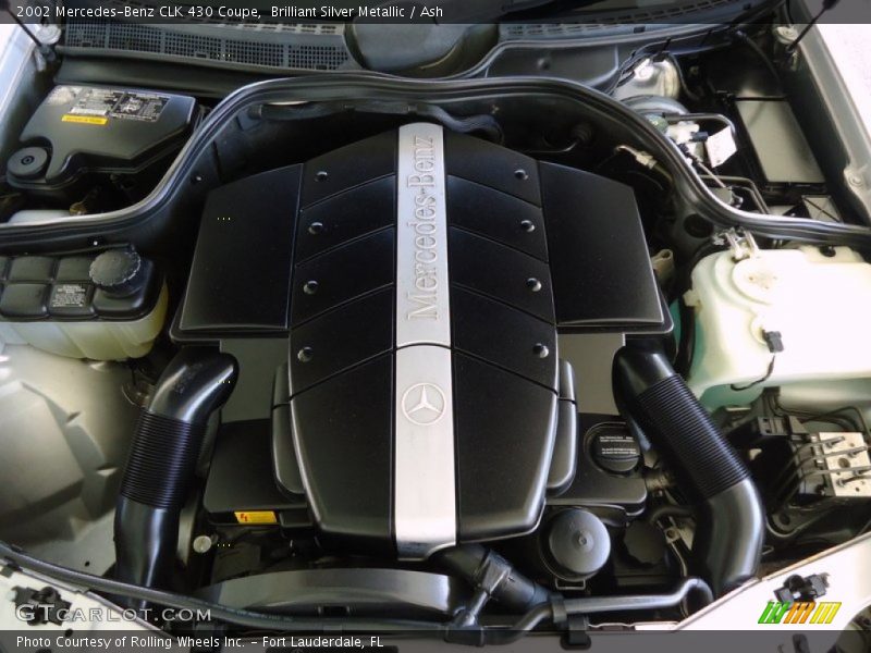  2002 CLK 430 Coupe Engine - 4.3 Liter SOHC 24-Valve V8