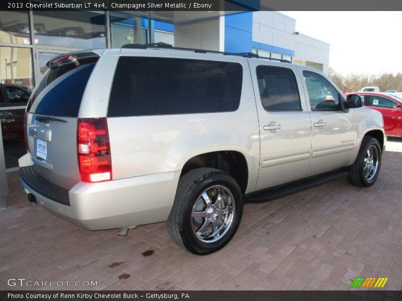  2013 Suburban LT 4x4 Champagne Silver Metallic