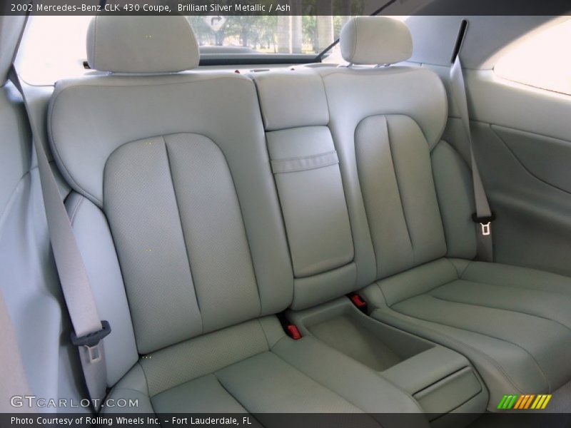 Rear Seat of 2002 CLK 430 Coupe