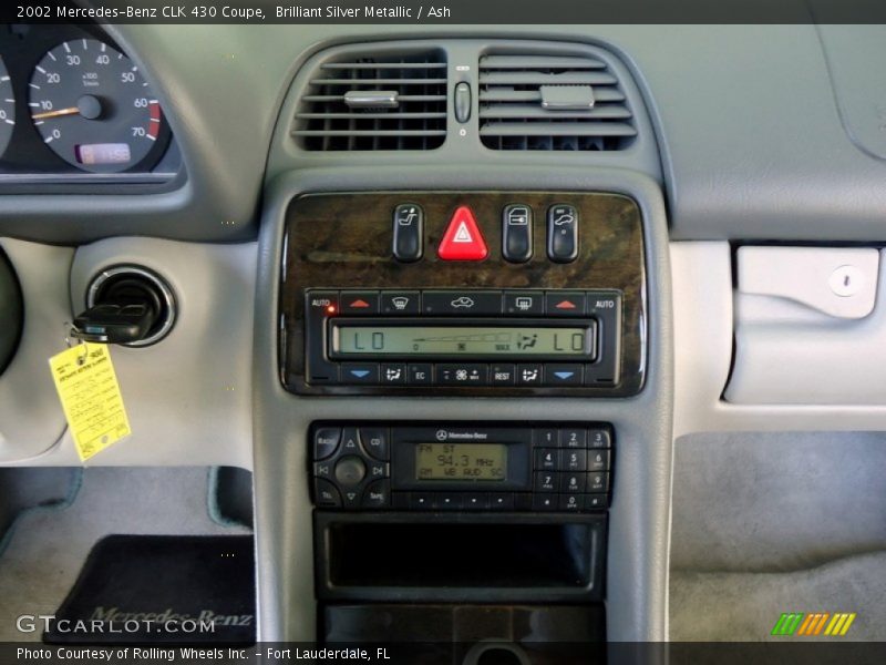 Controls of 2002 CLK 430 Coupe