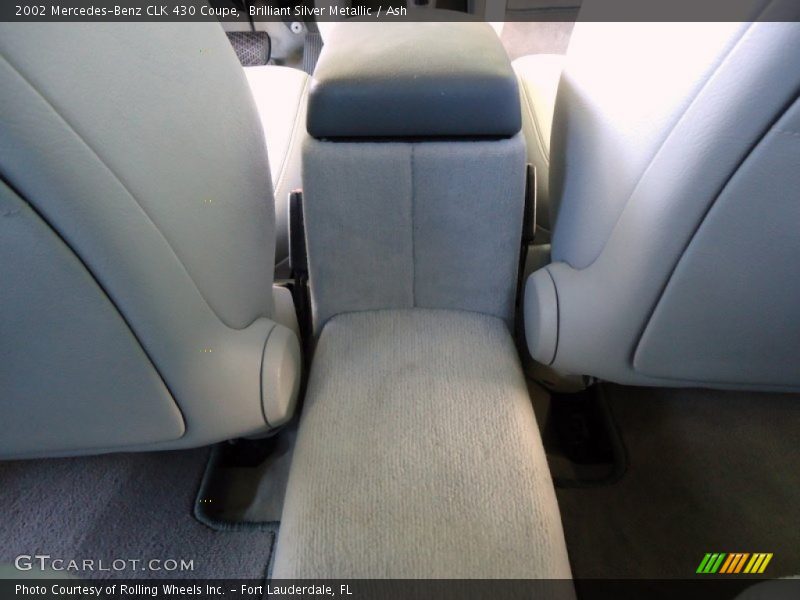 Brilliant Silver Metallic / Ash 2002 Mercedes-Benz CLK 430 Coupe