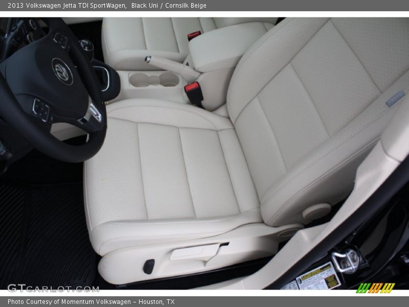 Front Seat of 2013 Jetta TDI SportWagen
