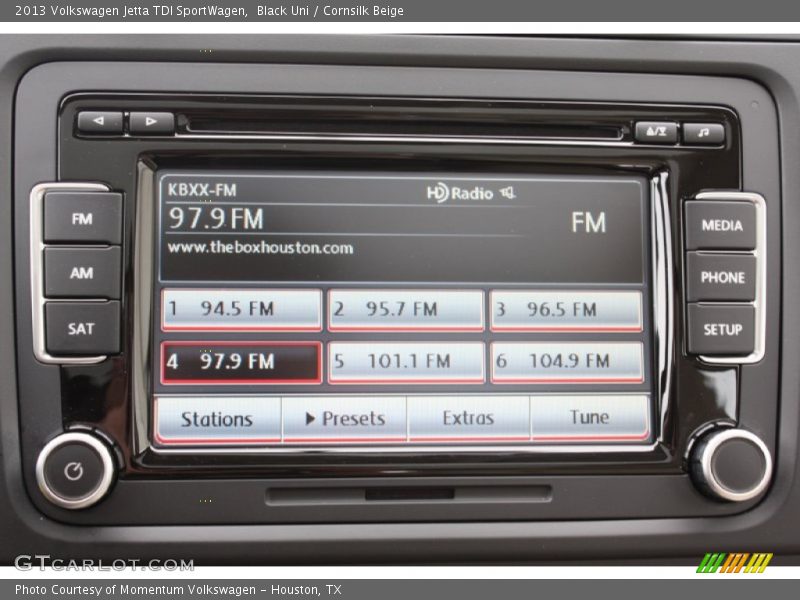 Audio System of 2013 Jetta TDI SportWagen