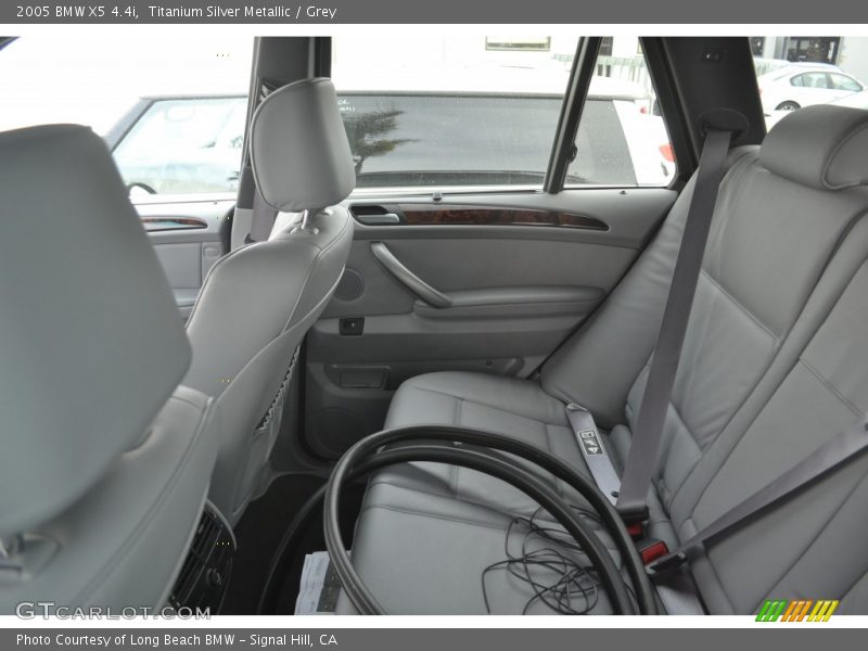 Titanium Silver Metallic / Grey 2005 BMW X5 4.4i