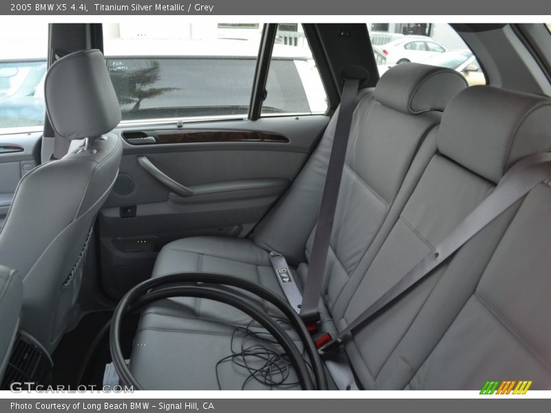 Titanium Silver Metallic / Grey 2005 BMW X5 4.4i
