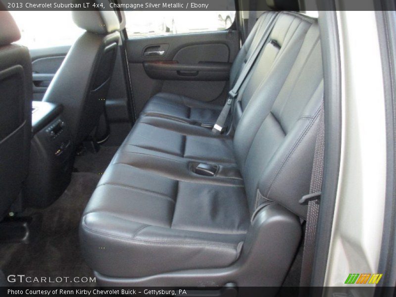 Rear Seat of 2013 Suburban LT 4x4