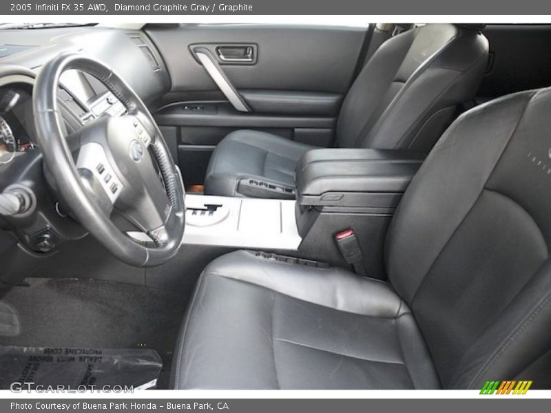 Front Seat of 2005 FX 35 AWD