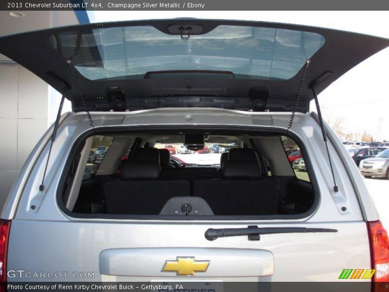 Champagne Silver Metallic / Ebony 2013 Chevrolet Suburban LT 4x4