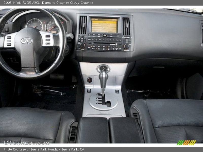 Diamond Graphite Gray / Graphite 2005 Infiniti FX 35 AWD