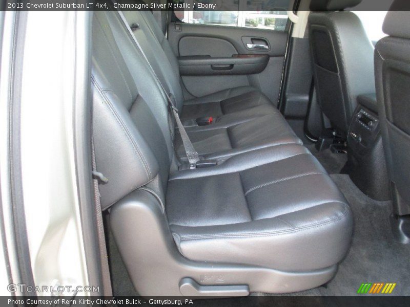 Champagne Silver Metallic / Ebony 2013 Chevrolet Suburban LT 4x4