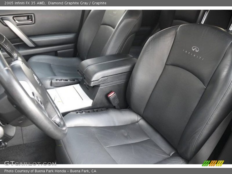 Front Seat of 2005 FX 35 AWD
