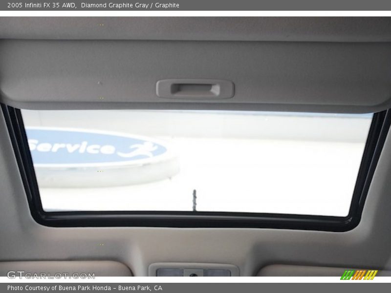 Diamond Graphite Gray / Graphite 2005 Infiniti FX 35 AWD