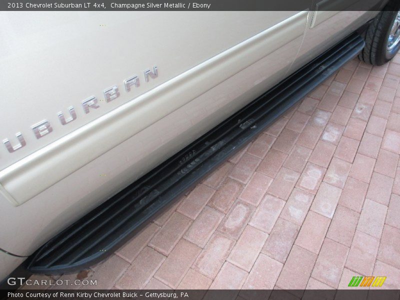 Champagne Silver Metallic / Ebony 2013 Chevrolet Suburban LT 4x4