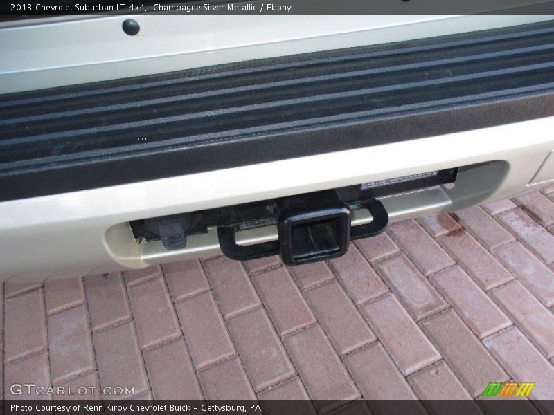 Champagne Silver Metallic / Ebony 2013 Chevrolet Suburban LT 4x4