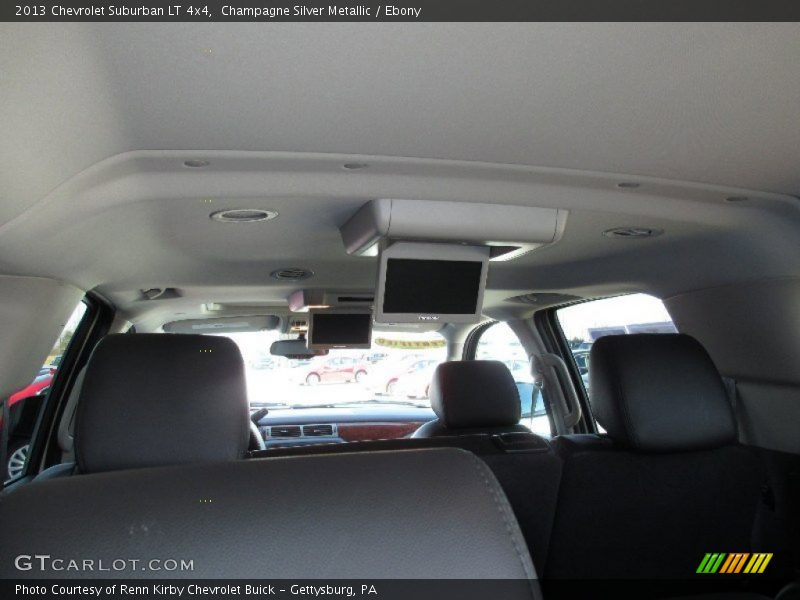 Champagne Silver Metallic / Ebony 2013 Chevrolet Suburban LT 4x4