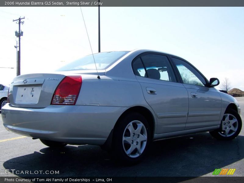 Sterling Silver / Gray 2006 Hyundai Elantra GLS Sedan