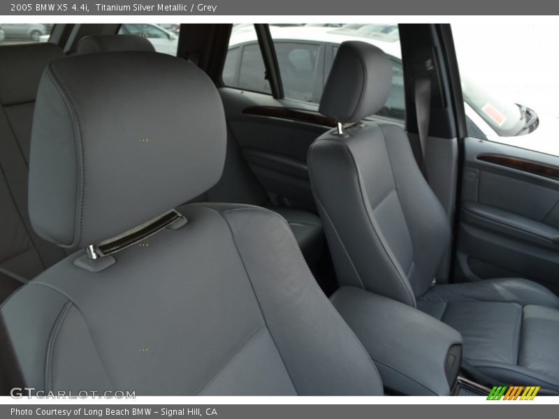 Titanium Silver Metallic / Grey 2005 BMW X5 4.4i