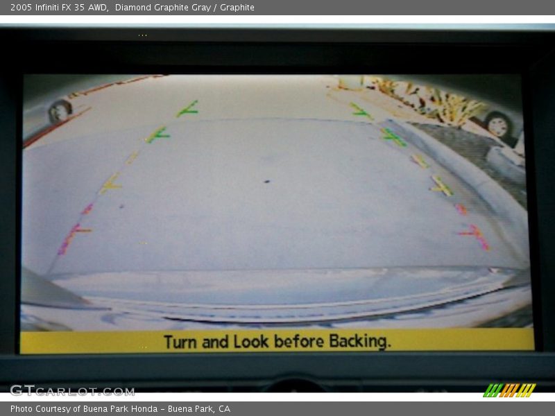 Diamond Graphite Gray / Graphite 2005 Infiniti FX 35 AWD