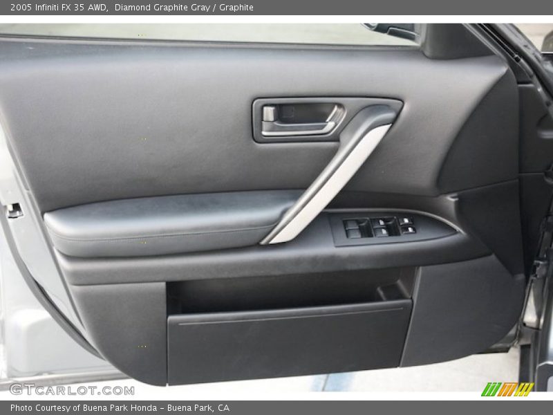 Diamond Graphite Gray / Graphite 2005 Infiniti FX 35 AWD