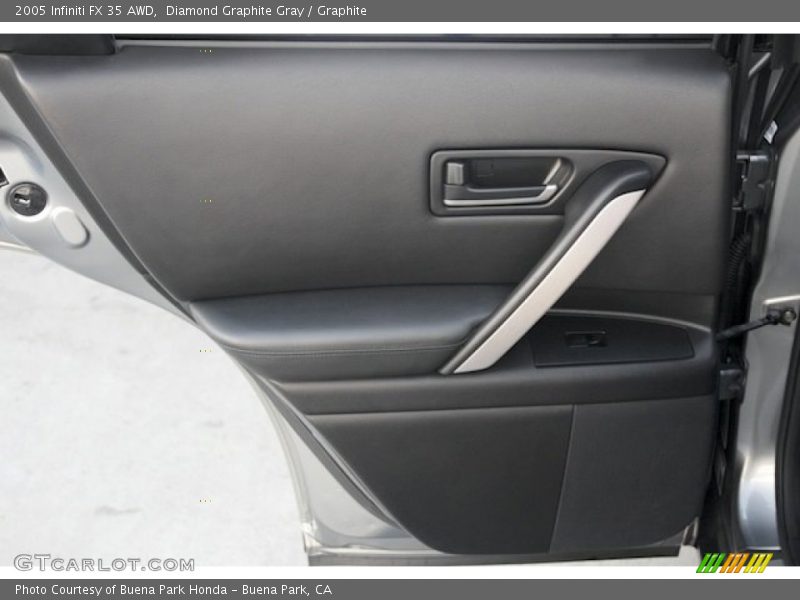 Diamond Graphite Gray / Graphite 2005 Infiniti FX 35 AWD
