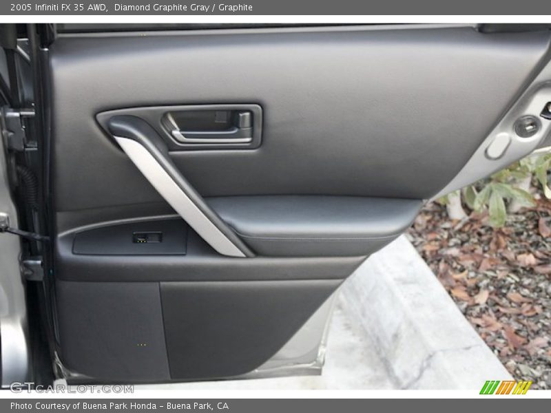 Diamond Graphite Gray / Graphite 2005 Infiniti FX 35 AWD
