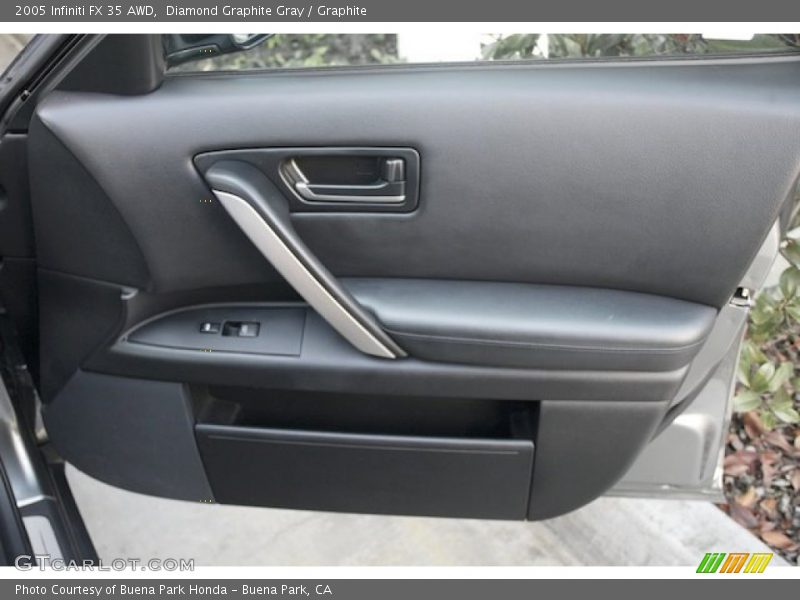 Diamond Graphite Gray / Graphite 2005 Infiniti FX 35 AWD
