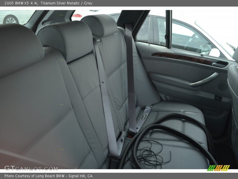 Titanium Silver Metallic / Grey 2005 BMW X5 4.4i