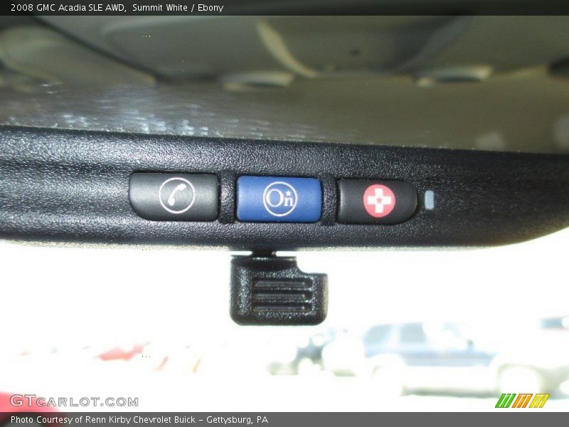 Summit White / Ebony 2008 GMC Acadia SLE AWD