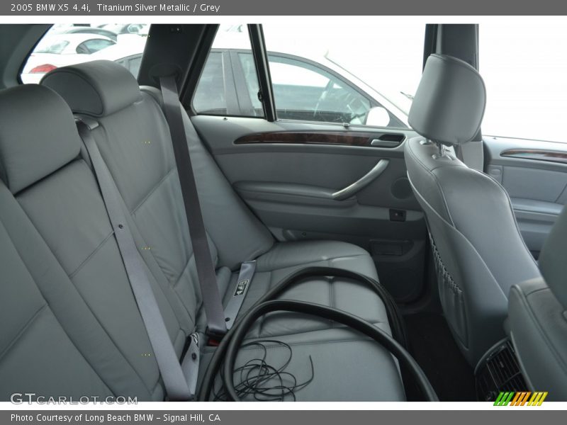 Titanium Silver Metallic / Grey 2005 BMW X5 4.4i