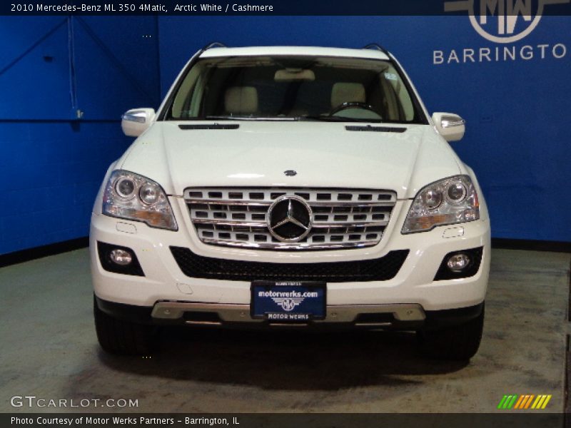 Arctic White / Cashmere 2010 Mercedes-Benz ML 350 4Matic
