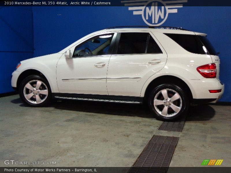 Arctic White / Cashmere 2010 Mercedes-Benz ML 350 4Matic